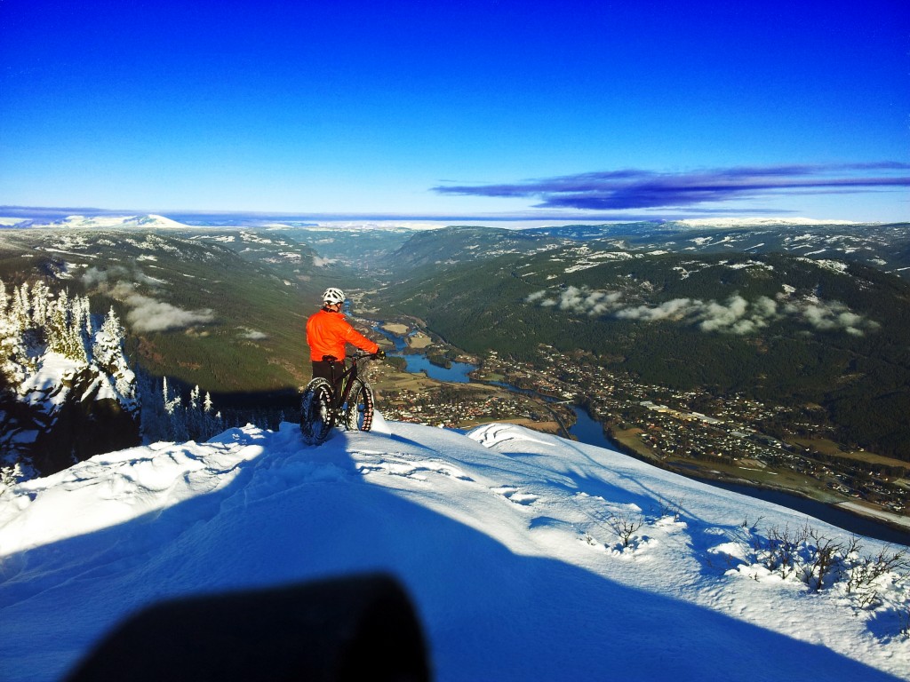 2013 Diamant F4 fatbike on snow summit 2